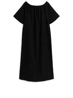 Maillots De Bain | Tenues Décontractées-ARKET Robe longue à épaules dénudées Noir