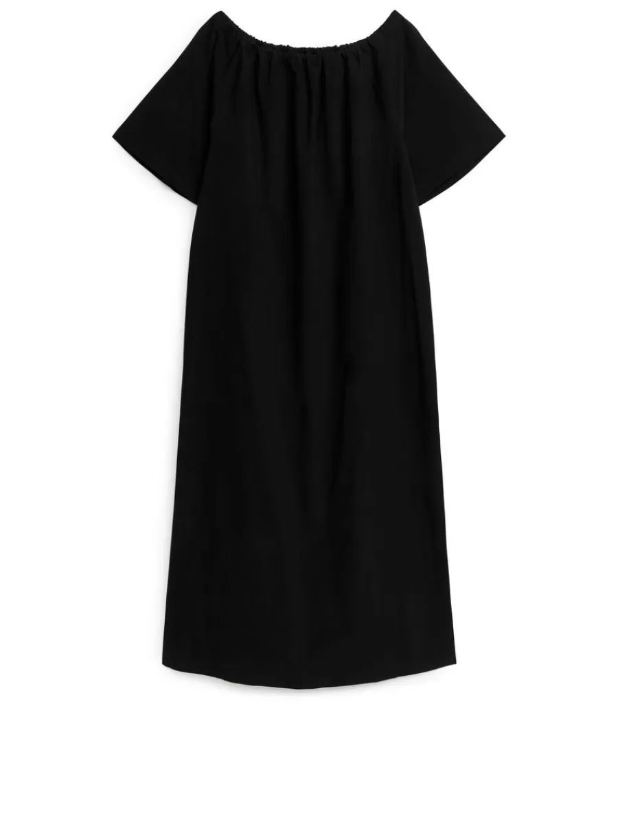 Maillots De Bain | Tenues Décontractées-ARKET Robe longue à épaules dénudées Noir