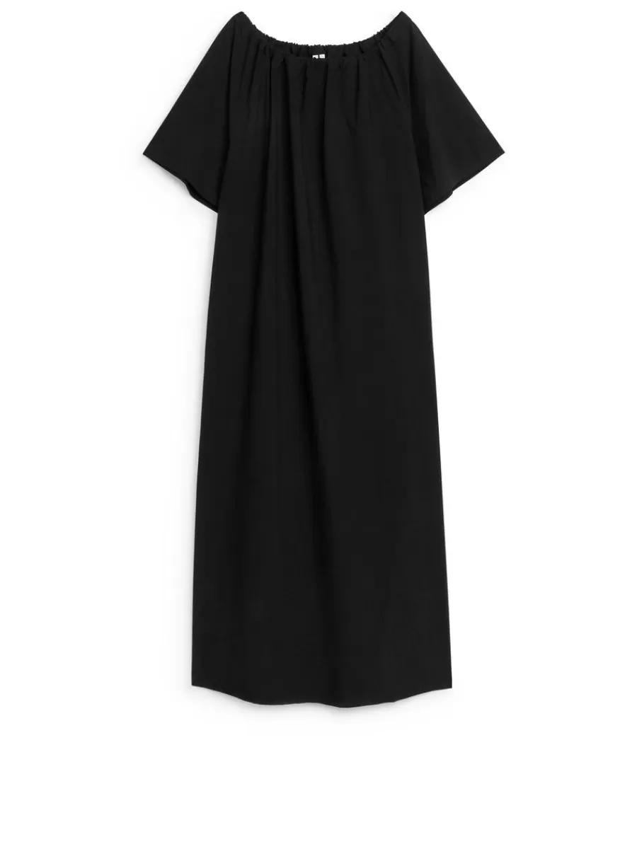 Maillots De Bain | Tenues Décontractées-ARKET Robe longue à épaules dénudées Noir