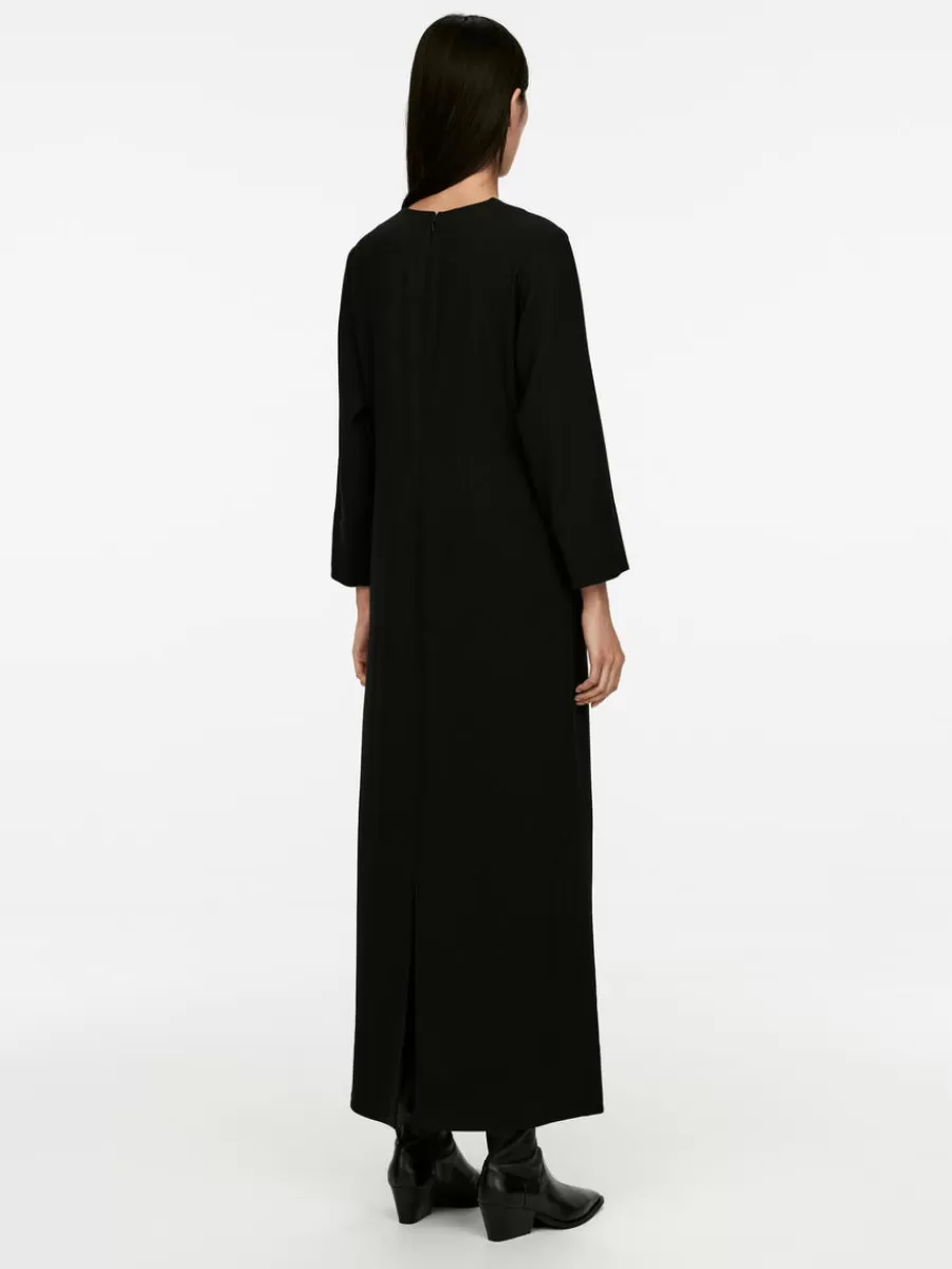 Robes-ARKET Robe longue en laine Noir