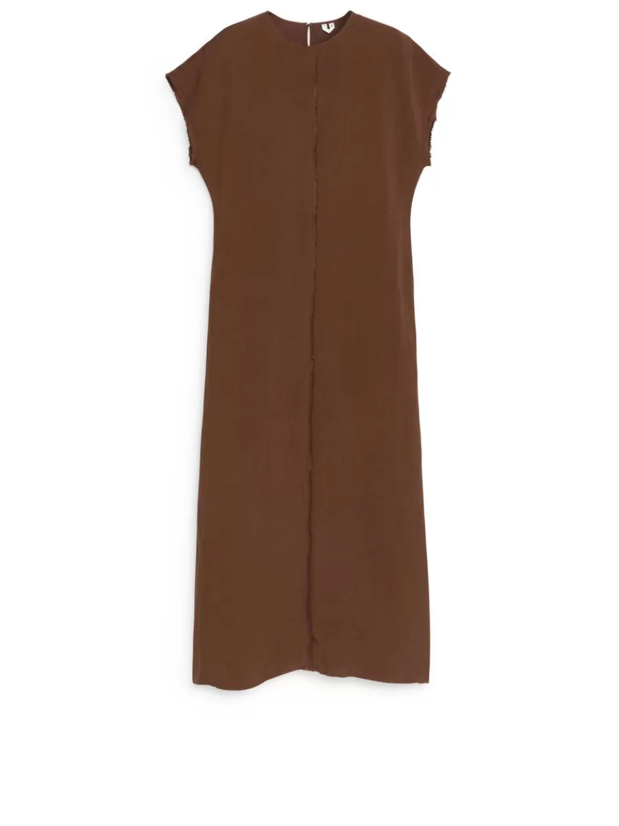 Robes-ARKET Robe sans manches Marron