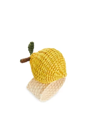 Accessoires De Table-ARKET Rond de serviette GUANABANA Écru/Jaune