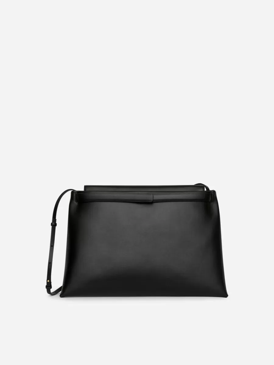 Tous Les Sacs-ARKET Sac à bandoulière en cuir Noir