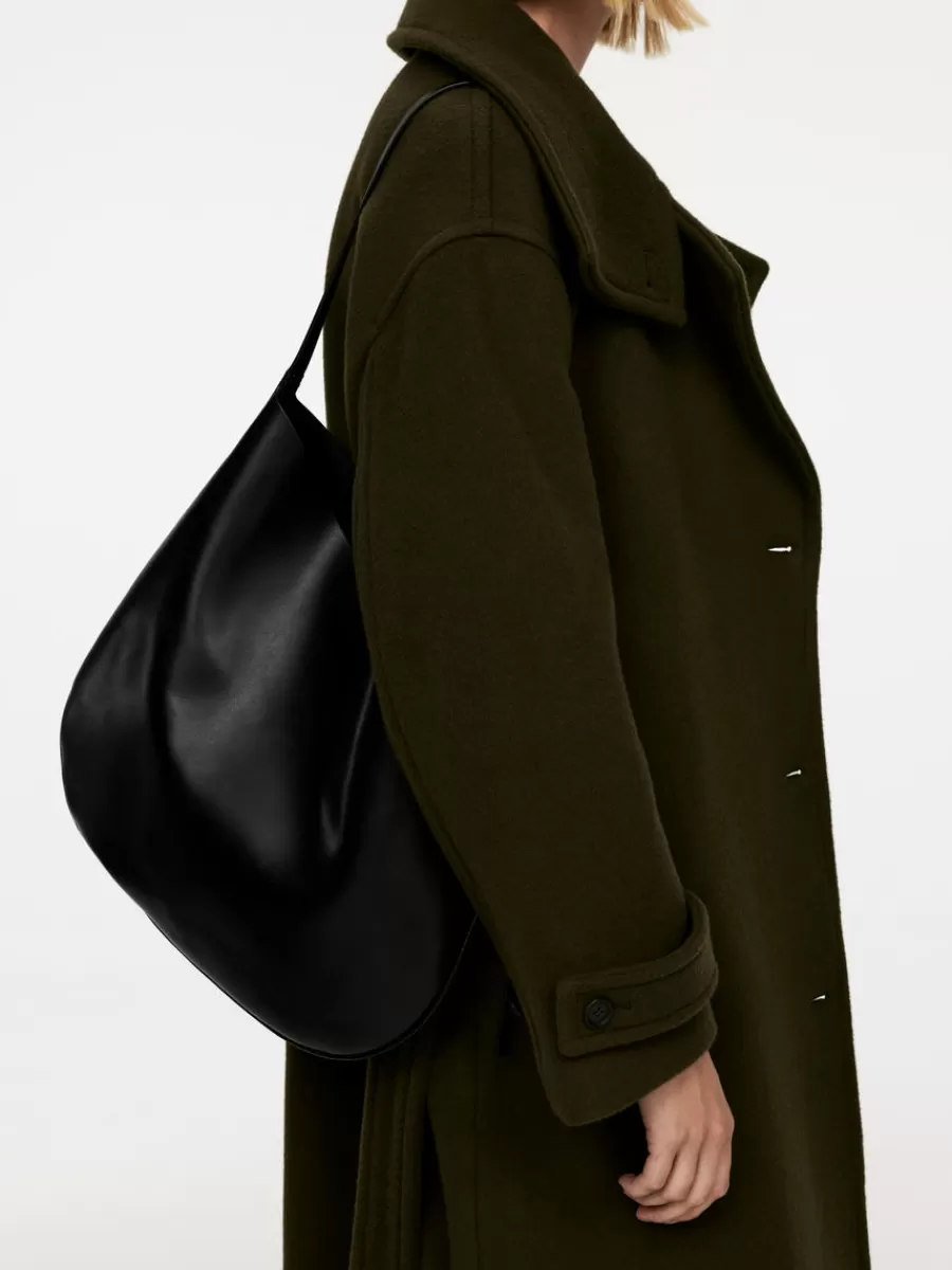 Tous Les Sacs-ARKET Sac à bandoulière incurvé Noir