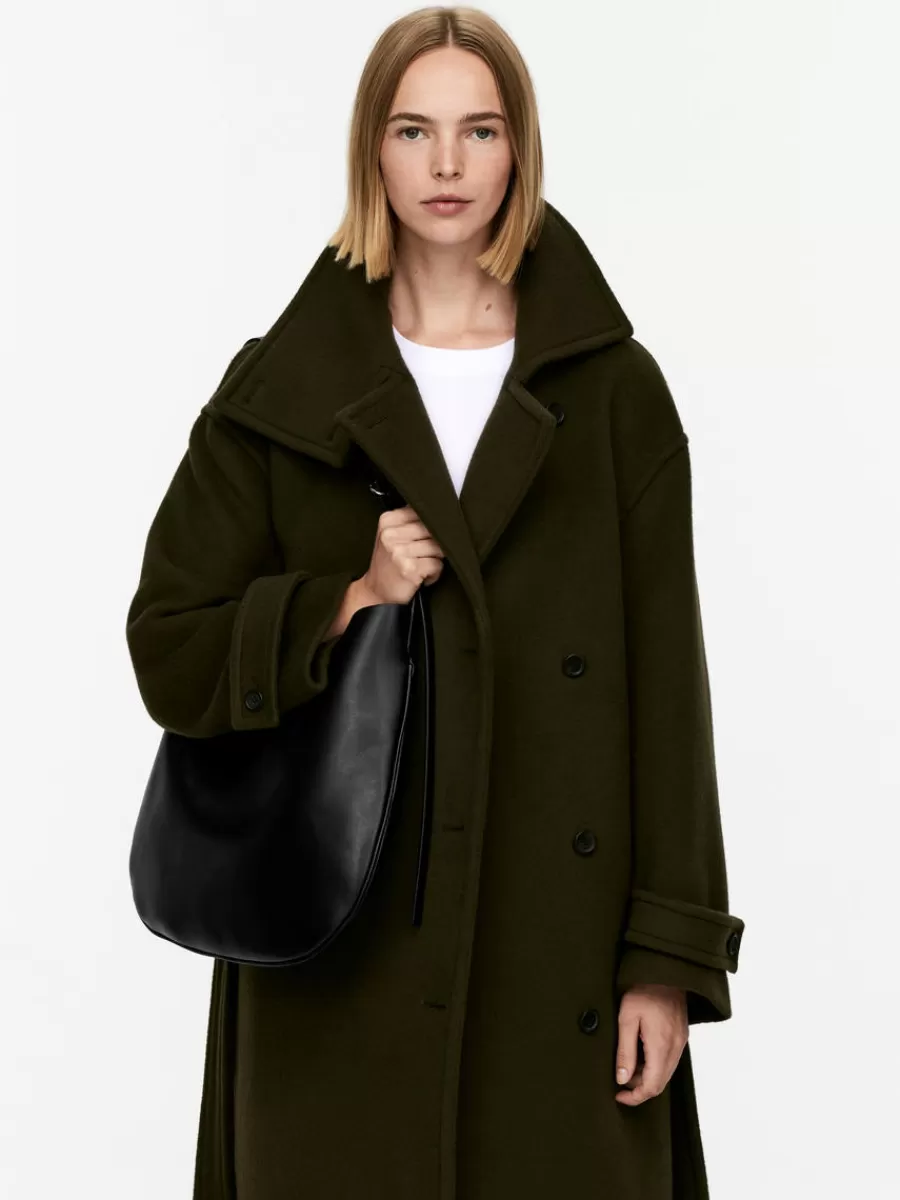 Tous Les Sacs-ARKET Sac à bandoulière incurvé Noir