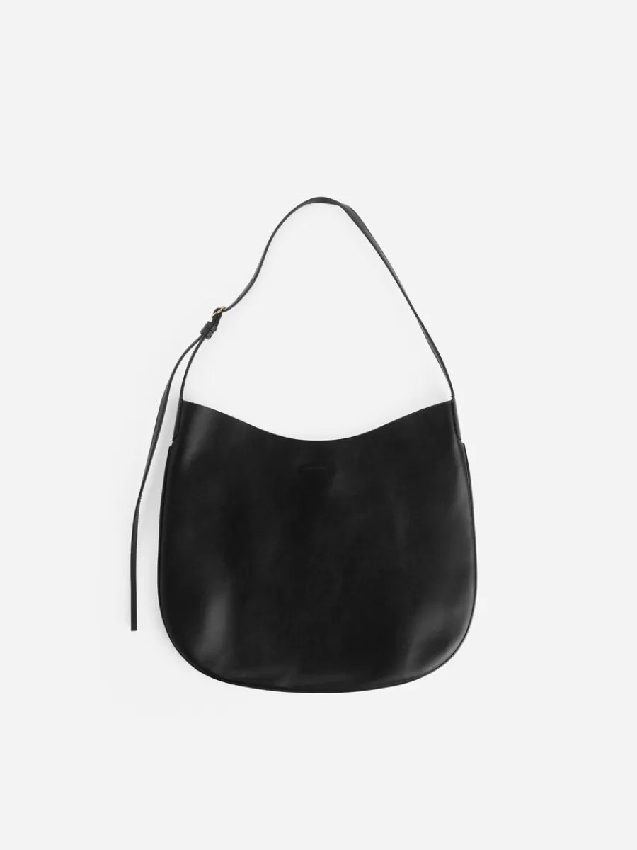 Tous Les Sacs-ARKET Sac à bandoulière incurvé Noir
