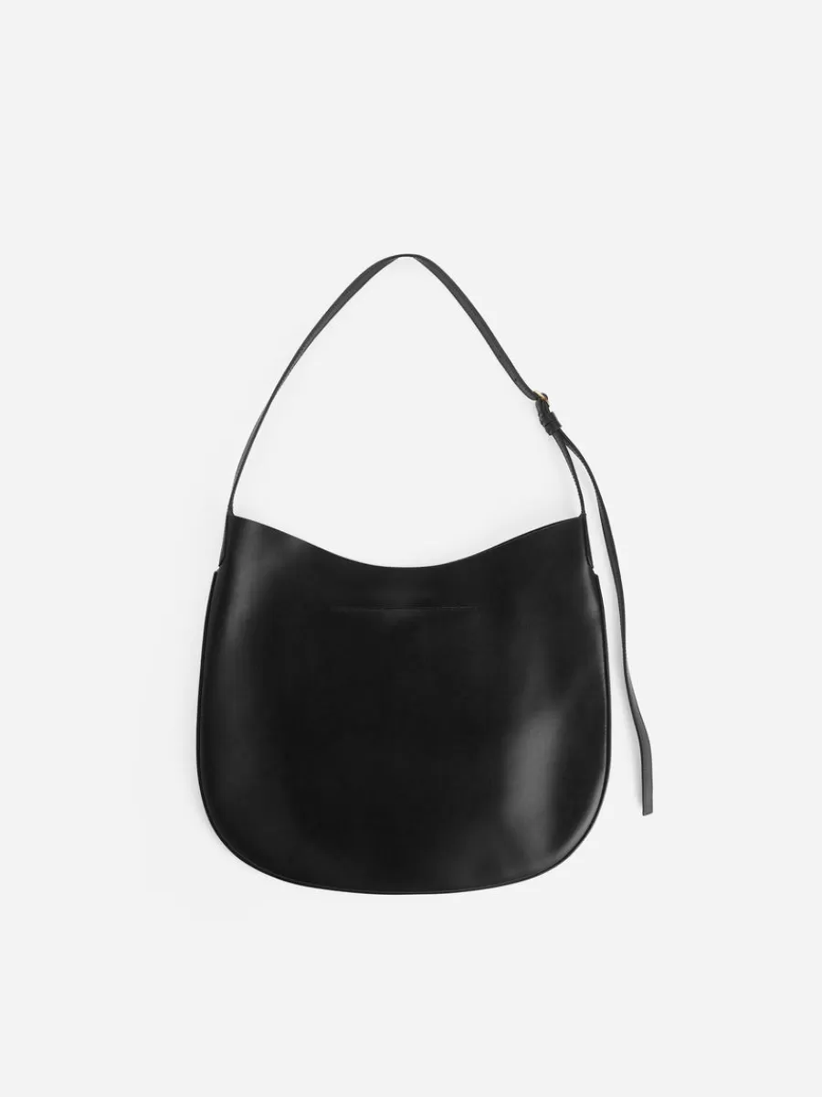 Tous Les Sacs-ARKET Sac à bandoulière incurvé Noir