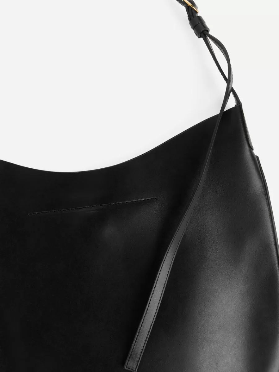 Tous Les Sacs-ARKET Sac à bandoulière incurvé Noir