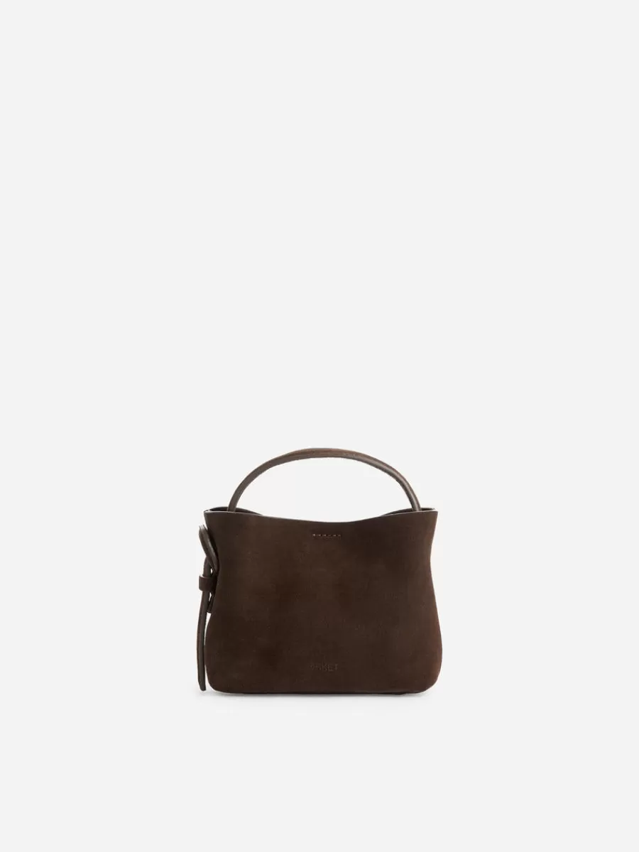 Tous Les Sacs-ARKET Sac bandoulière en daim Marron
