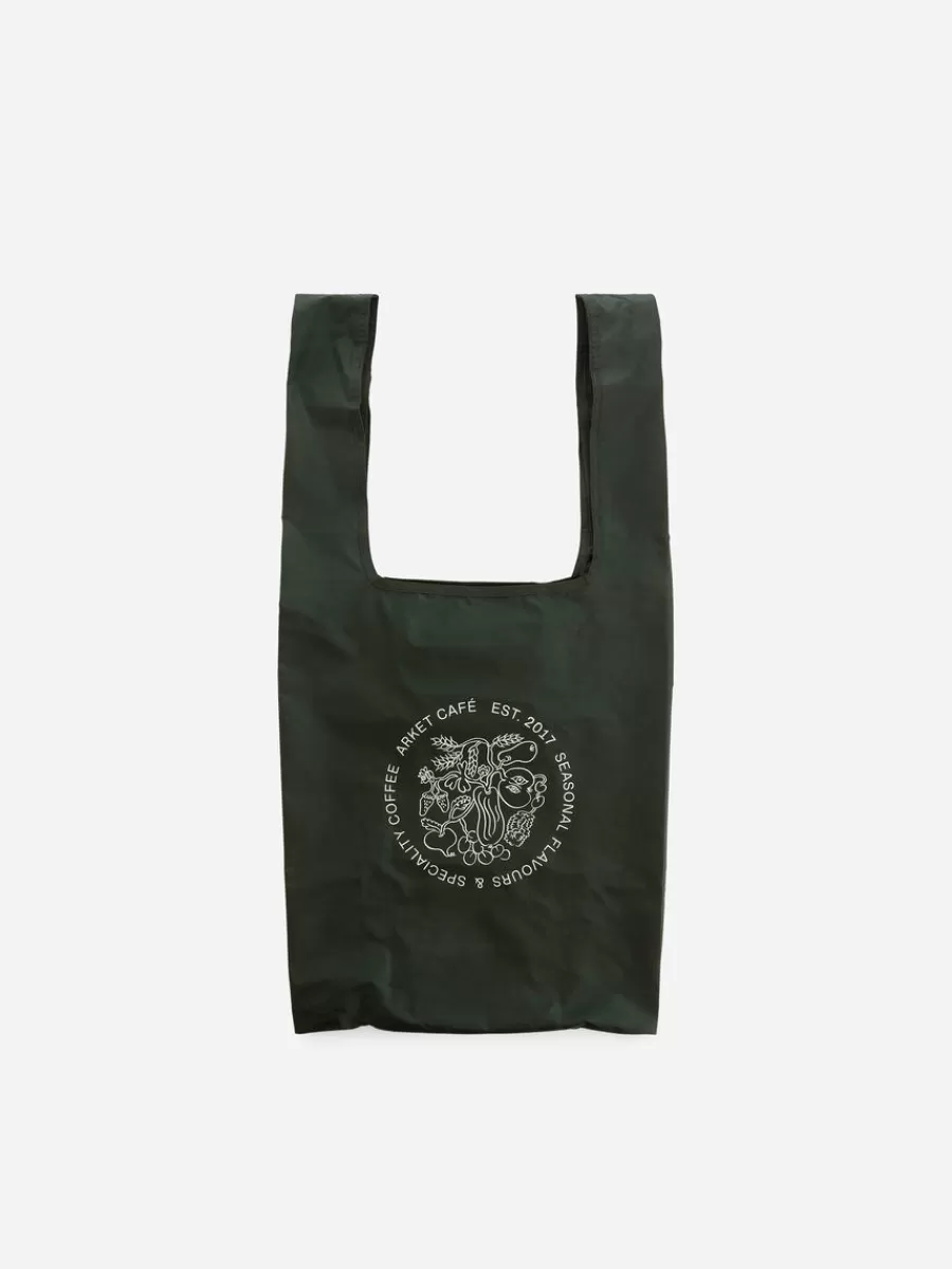 Sacs-ARKET Sac fourre-tout pliable CAFÉ Vert foncé