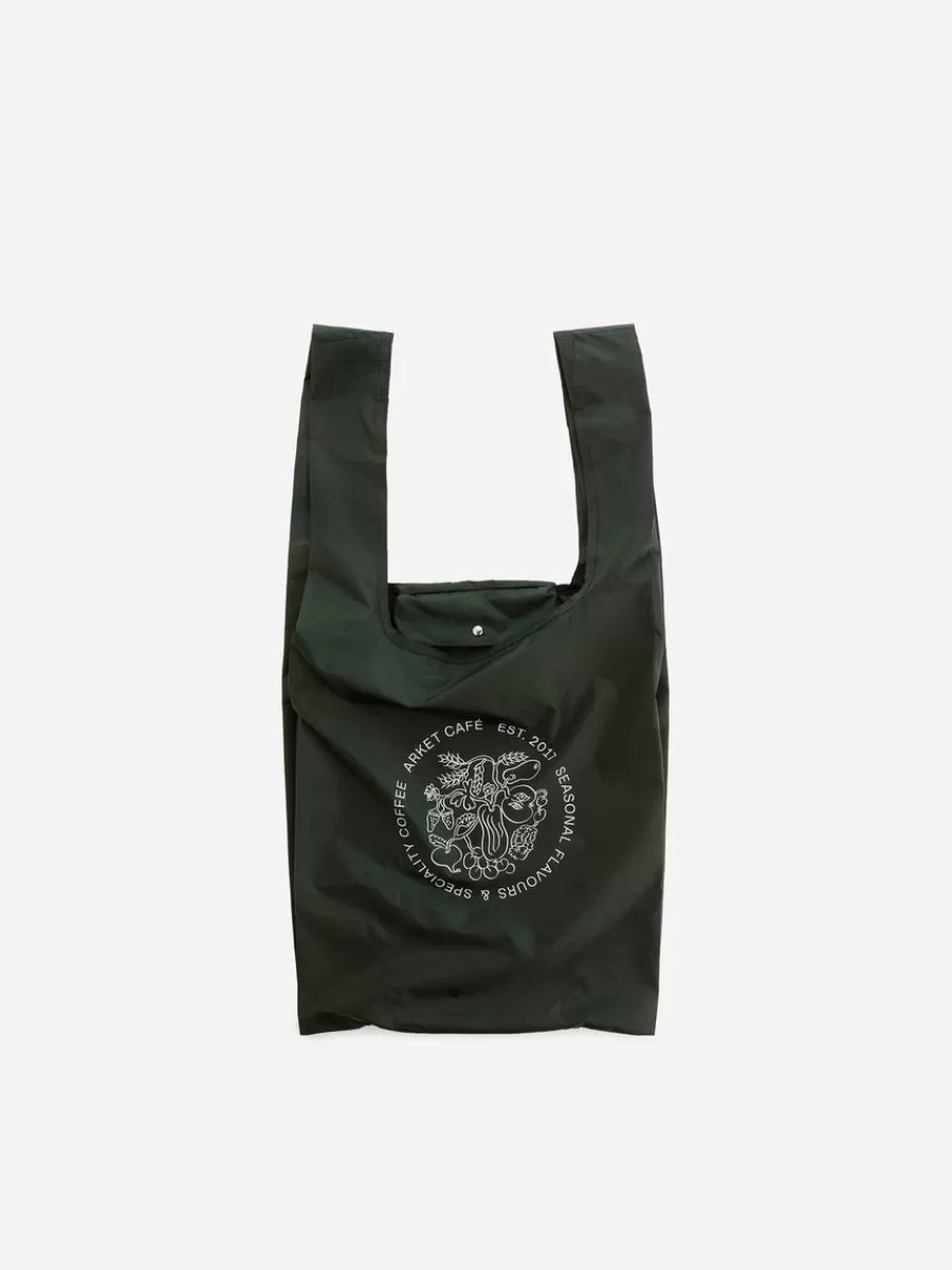 Sacs-ARKET Sac fourre-tout pliable CAFÉ Vert foncé