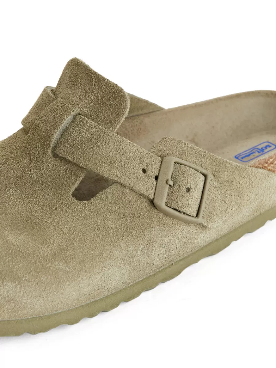 Toutes Les Chaussures | Maillots De Bain-ARKET Sandales Birkenstock Boston Faded Khaki