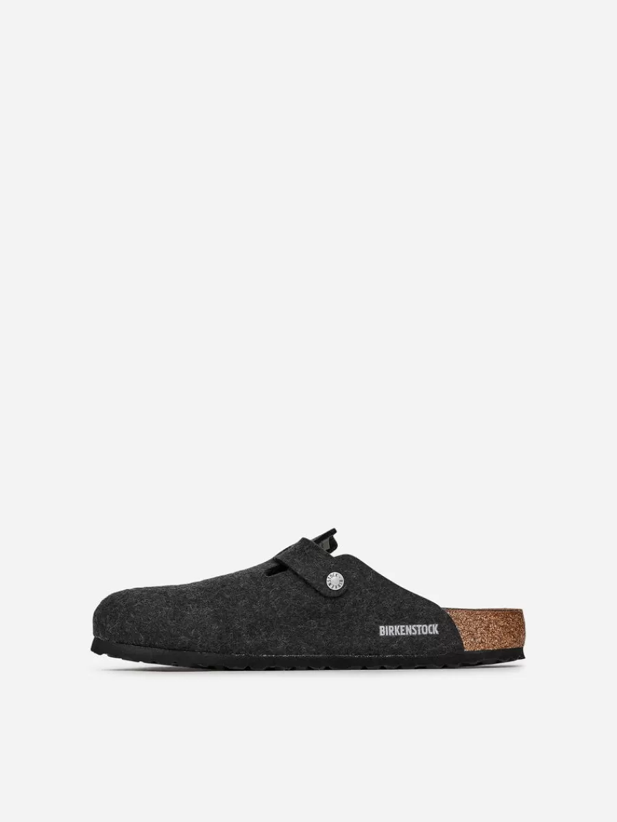 Tenues Décontractées-ARKET Sandales en laine Birkenstock Boston gris
