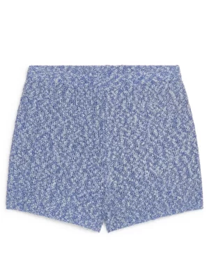 Maillots De Bain | Tenues Décontractées-ARKET Short en maille Bleu chiné