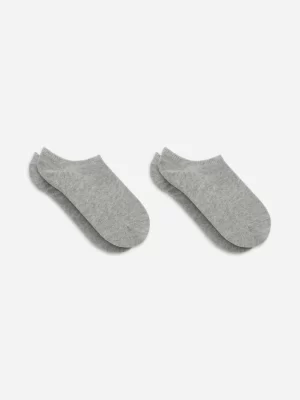 Chaussettes-ARKET Socquettes, 2 paires gris