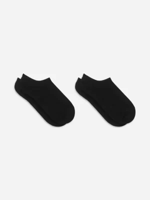 Chaussettes-ARKET Socquettes, 2 paires Noir
