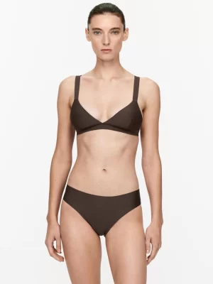 Sous-Vêtements-ARKET Soutien-gorge triangle souple Marron foncé