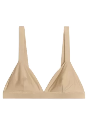 Sous-Vêtements-ARKET Soutien-gorge triangle souple Beige