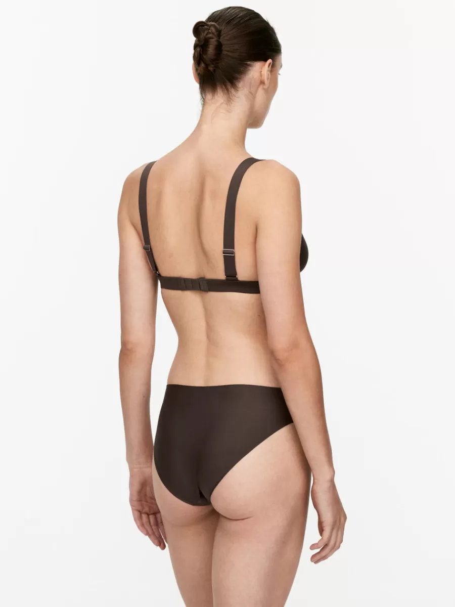 Sous-Vêtements-ARKET Soutien-gorge triangle souple Marron foncé