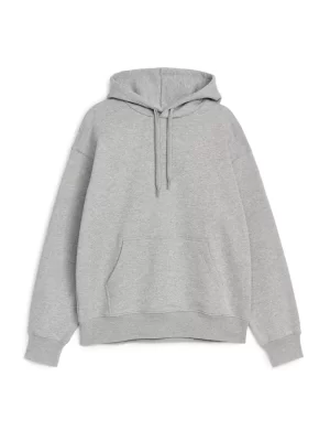 Sweats Et Pulls À Capuche-ARKET Sweat à capuche décontracté Gris chiné
