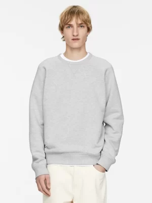 Sweats Et Pulls À Capuche-ARKET Sweat ample Gris chiné