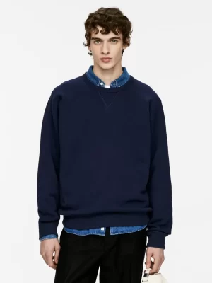 Sweats Et Pulls À Capuche-ARKET Sweat ample Bleu foncé
