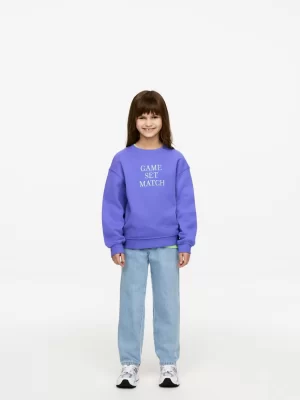 Hauts | Sweats-ARKET Sweat brodé Mauve