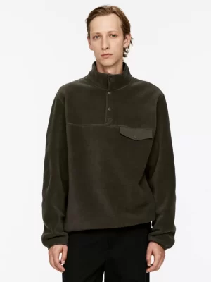 Vêtements De Sport | Sweats Et Pulls À Capuche-ARKET Sweat en molleton Taupe foncé