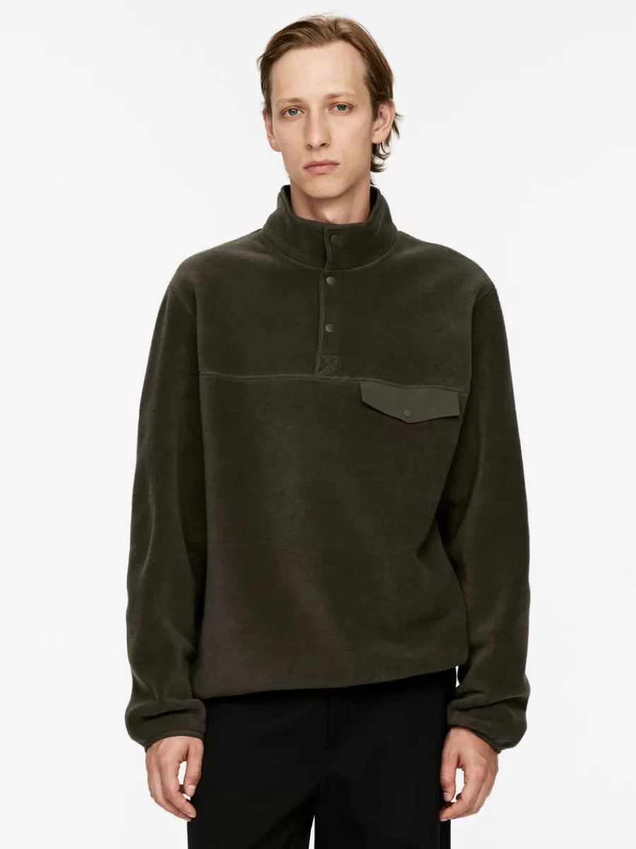 Vêtements De Sport | Sweats Et Pulls À Capuche-ARKET Sweat en molleton Taupe foncé