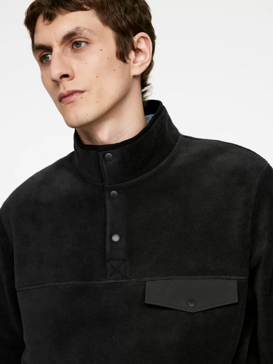 Vêtements De Sport | Sweats Et Pulls À Capuche-ARKET Sweat en molleton Noir