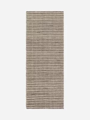 Tous Les Textiles | Tapis Et Paillassons-ARKET Tapis en laine et coton 70 x 180 cm Noir/Beige