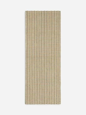 Tous Les Textiles | Tapis Et Paillassons-ARKET Tapis en laine et jute 70 x 185 cm Beige/Noir/Écru