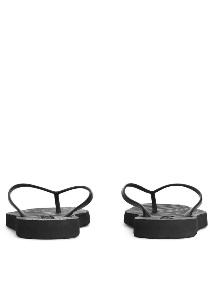 Toutes Les Chaussures | Maillots De Bain-ARKET Tongs Sleepers Tapered Noir