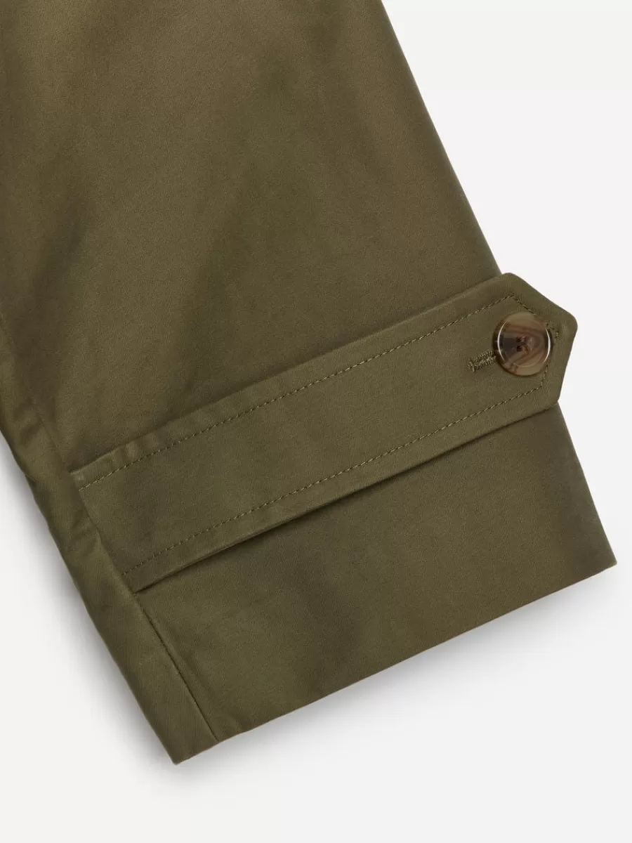 Manteaux Et Vestes-ARKET Trench court Vert kaki