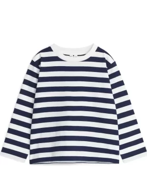 Hauts | Hauts-ARKET T-shirt à manches longues Bleu foncé