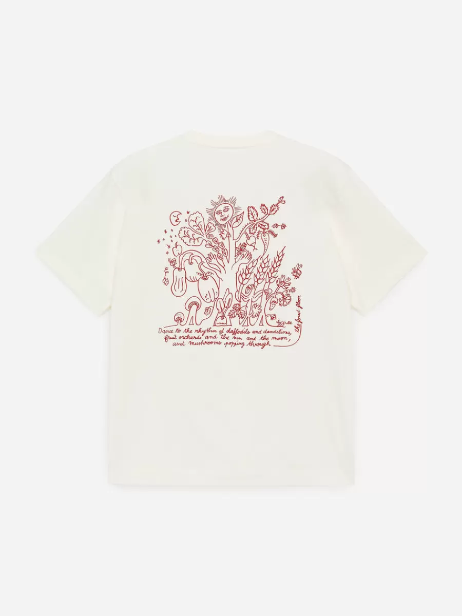 T-Shirts-ARKET T-shirt à manches longues CAFÉ Blanc