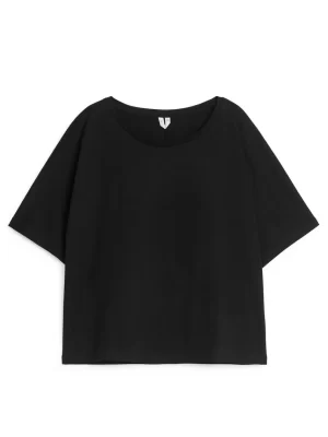 T-Shirts-ARKET T-shirt décontracté Noir