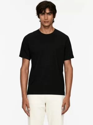 T-Shirts-ARKET T-shirt d'épaisseur moyenne Noir