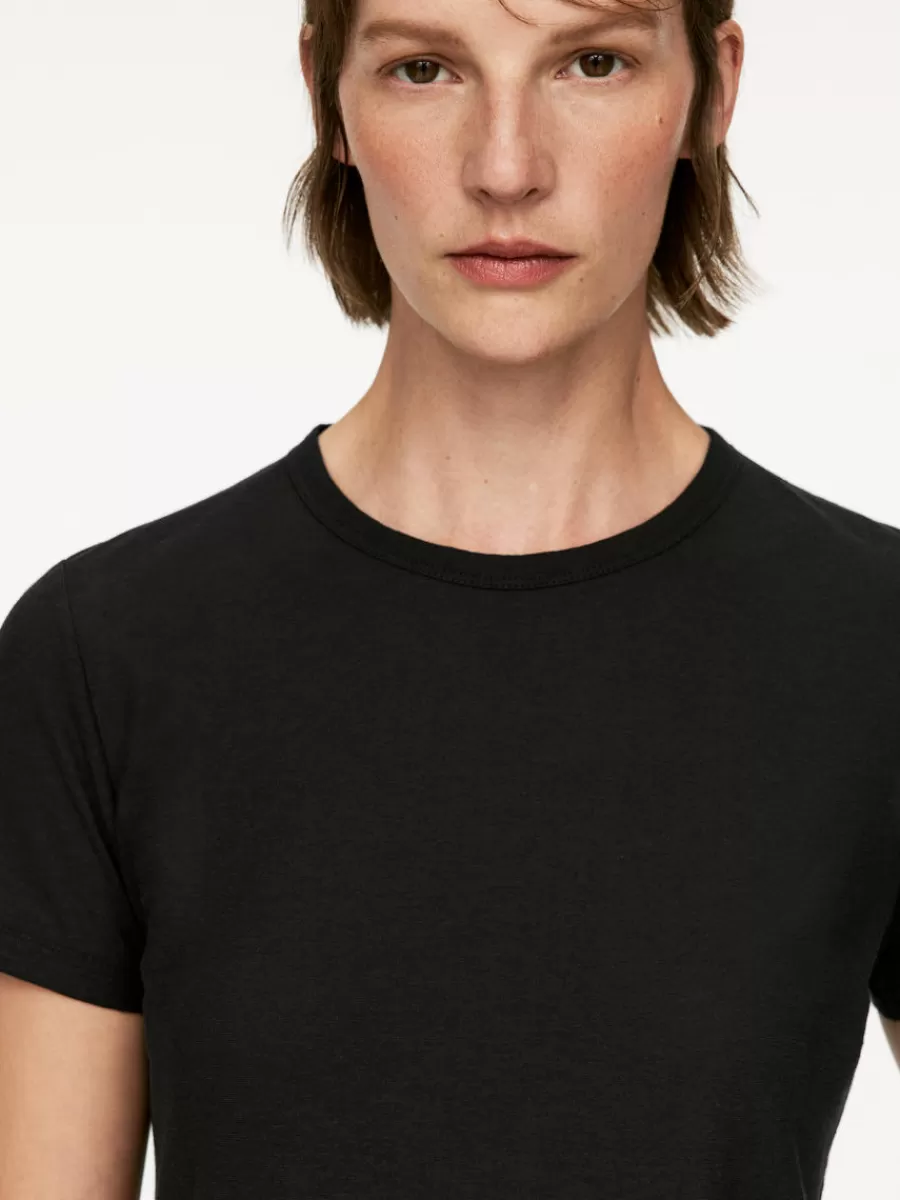 T-Shirts-ARKET T-shirt en crêpe Noir