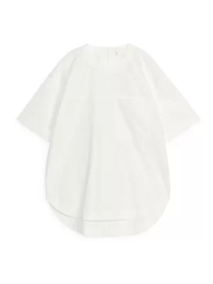 T-Shirts-ARKET T-shirt oversize Blanc