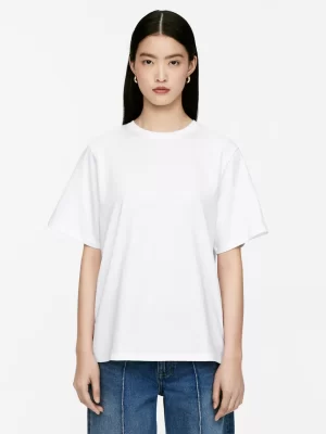T-Shirts-ARKET T-shirt oversize Blanc