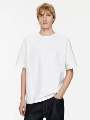 T-Shirts-ARKET T-shirt épais Blanc