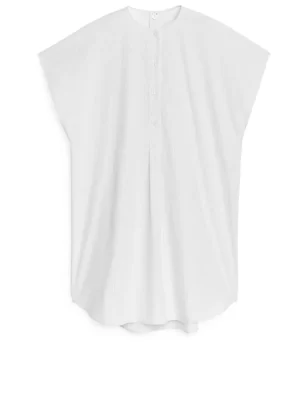Maillots De Bain | Robes-ARKET Tunique à manches courtes Blanc