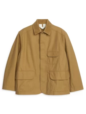 Manteaux Et Vestes-ARKET Veste de chasse Beige foncé
