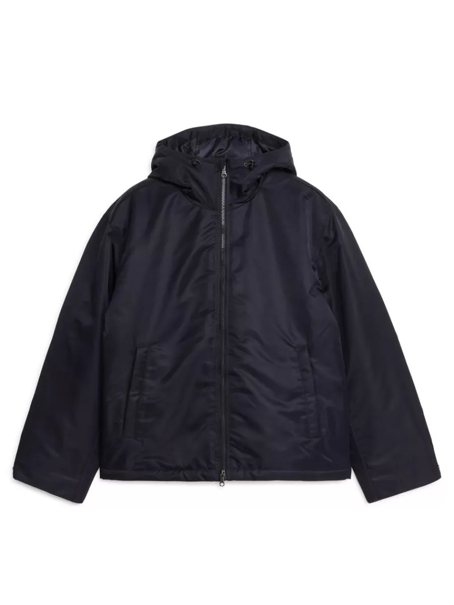 Manteaux Et Vestes-ARKET Veste de sport à capuche Bleu-noir