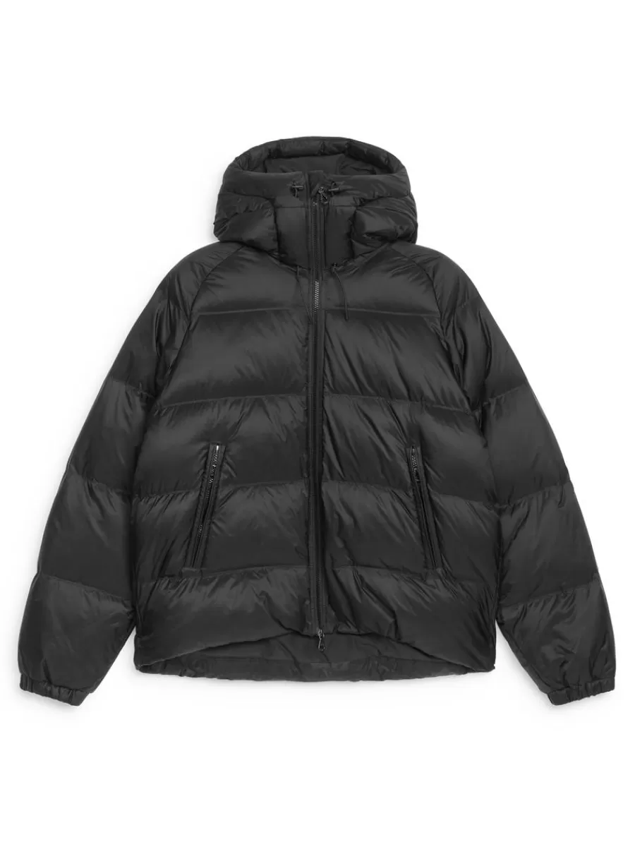 Vêtements De Sport | Manteaux Et Vestes-ARKET Veste de sport Upcycled Down Noir