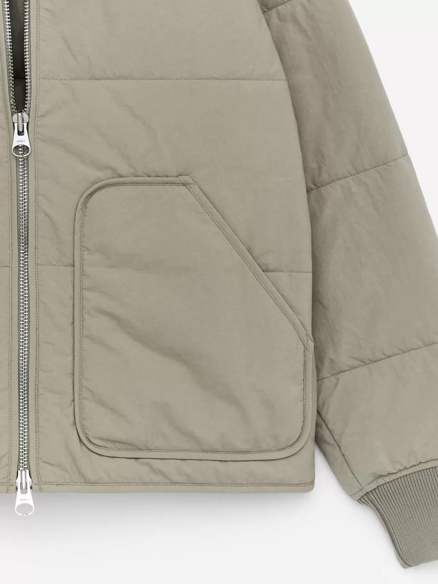 Manteaux Et Vestes-ARKET Veste doublée matelassée Taupe clair