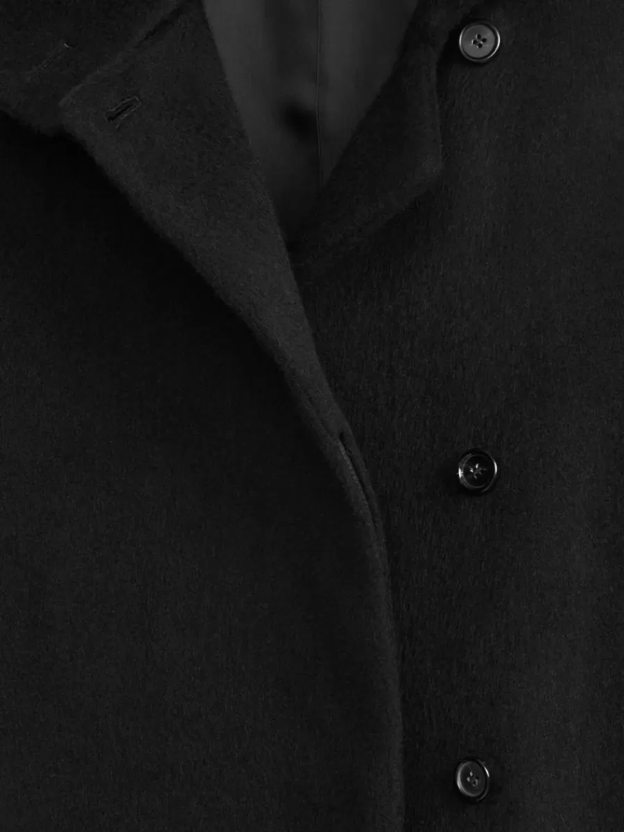Manteaux Et Vestes-ARKET Veste douce en laine mélangée Noir