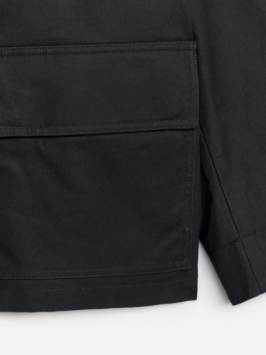 Manteaux Et Vestes-ARKET Veste en coton ciré Bleu foncé