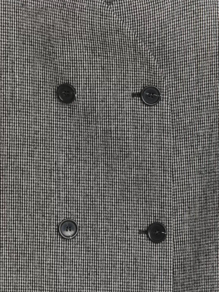 Manteaux Et Vestes-ARKET Veste en laine à col châle gris